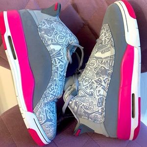 Nike Air Jordan Youth Girl Hightop Sneakers 7